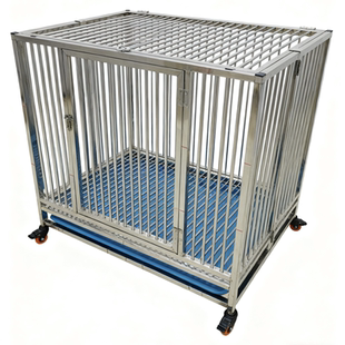 佳佳不锈钢鸦科笼子渡鸦笼鸡鸭笼不伤羽狗猫折叠笼具厕所厂家直销