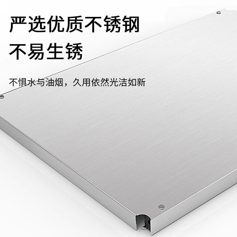 304不锈钢厨房置物架微波炉烤箱架子家用台面桌面多功能收纳支架