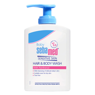 [效期28.6]sebamed施巴婴儿儿童洗发沐浴露二合一宝宝洗头水400ml