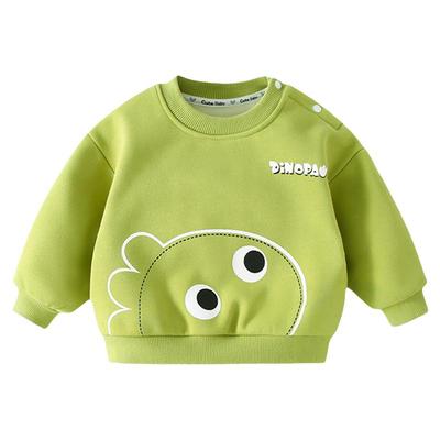 宝宝加绒卫衣秋冬保暖衣外穿