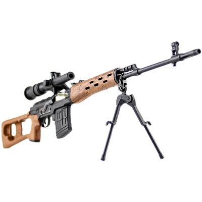 吃鸡svd合金军事不可发射狙击枪