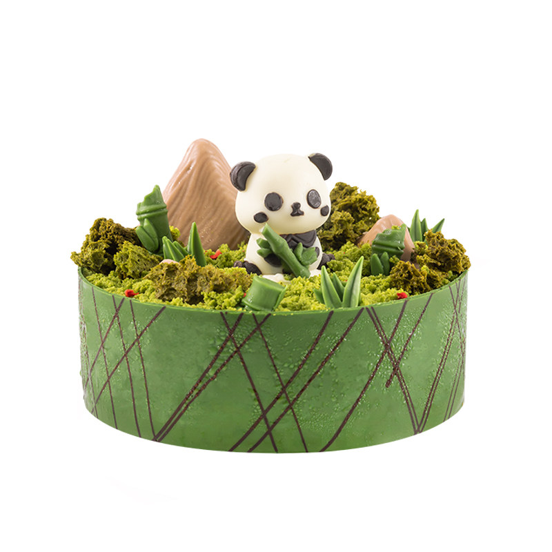 蜜桃家茉莉青提椰香慕斯生日蛋糕