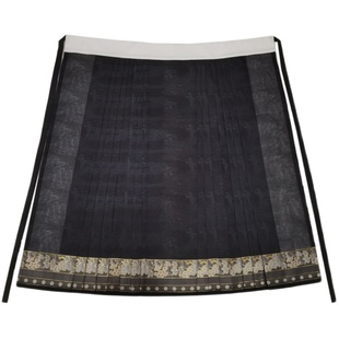 【上遥居】 葡萄 明制原创汉服女立领斜襟长衫织金纱马面裙