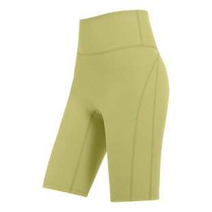 骆驼瑜伽短裤女春季速干塑形透气运动五分裤时尚跑步训练健身短裤