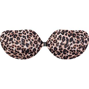 【一片棉胸贴 豹纹版】VNA芬斯狄娜聚拢上托硅胶隐形文胸贴女乳贴