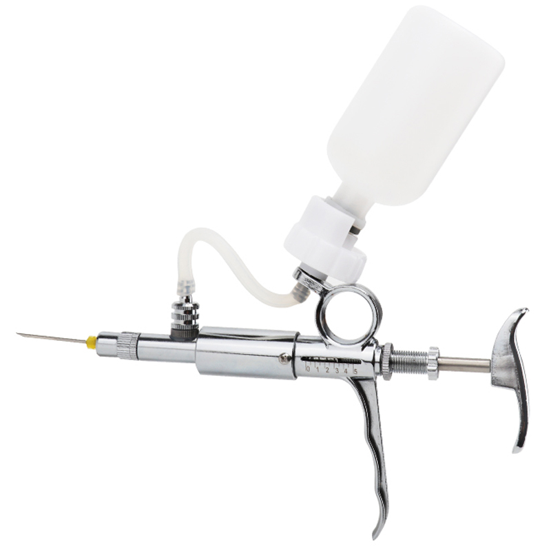 兽用连续注射注器猪用疫苗针管钢珠型可调注射枪猫狗鸡鸭鹅鸽专用