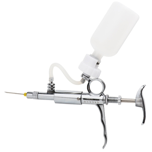 兽用连续注射注器猪用疫苗针管钢珠型可调注射枪猫狗鸡鸭鹅鸽专用