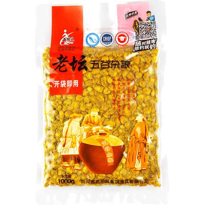 西部风老坛五谷杂粮玉米鲤鱼窝料