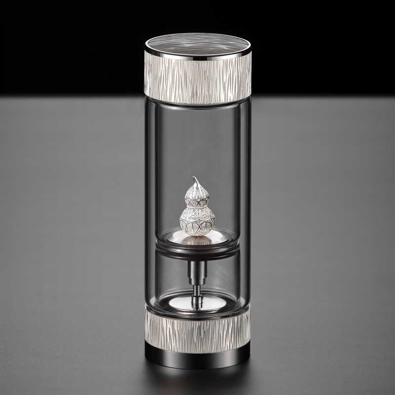 双层玻璃杯茶水分离泡茶杯高档男士商务杯便携车载办公送礼水杯子