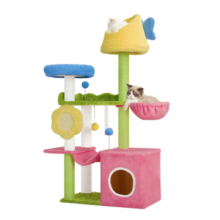 猫爬架大猫专用小户型不占地猫窝猫树一体猫抓板猫跳台四季通用