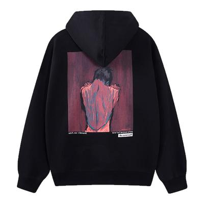 ARTvoz原创插画印花连帽卫衣男