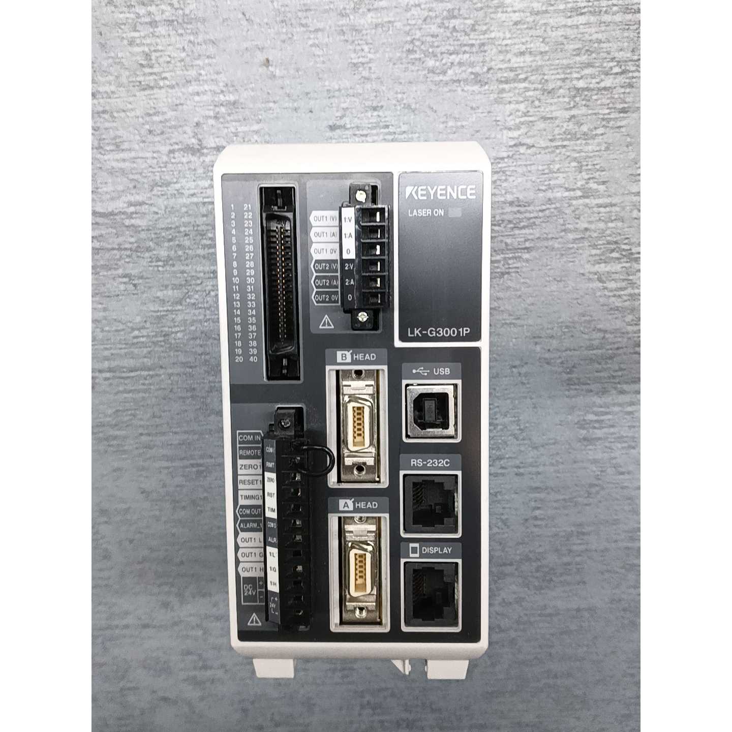 溢价-基恩士LKG3001P控制器成色如图功能有问题外观无