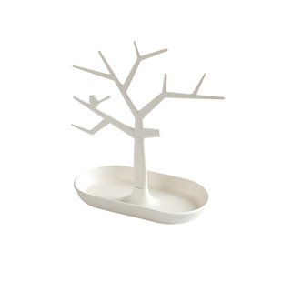 树杈首饰架托盘戒指耳钉项链收纳盒饰品展示架子家用玄关钥匙摆件