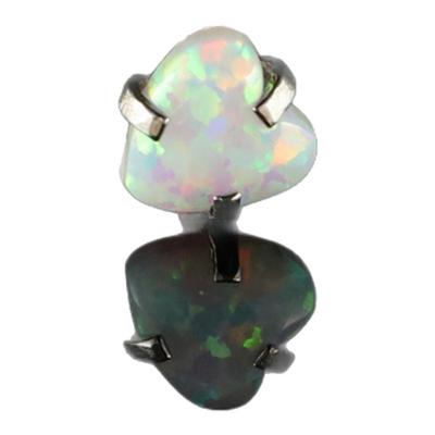 0.8细针超闪澳宝钛钢耳骨钉耳钉