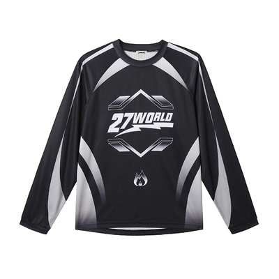 2727WORLD外骨骼网眼球衣长袖