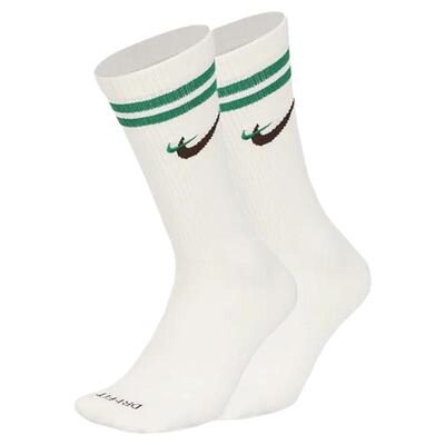 Nike速干中筒运动袜1双装 耐克印花排汗支撑简约高帮袜DQ9165-133