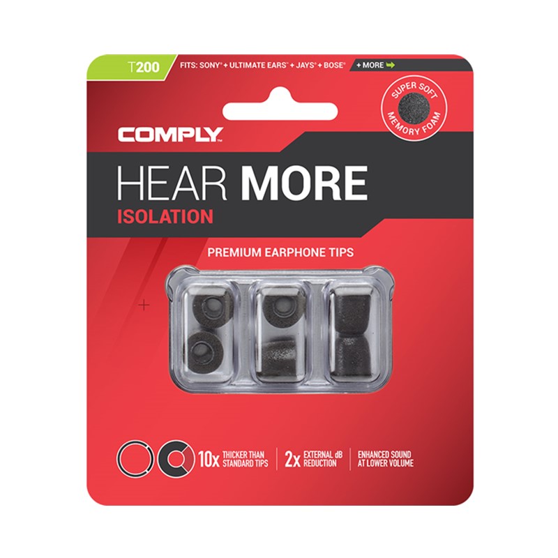 康佩莱Comply耳塞套适用IE800/森海3/BO-EX/双子星/AirPods Pro2/PI7/谢兰图/Noble