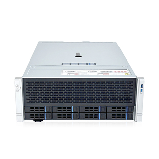 4U机架式8盘位AI算力人工智能存储影音网络GPU服务器NAS机箱ALEO