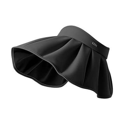 蕉下黑胶贝壳帽大帽檐遮光遮阳帽