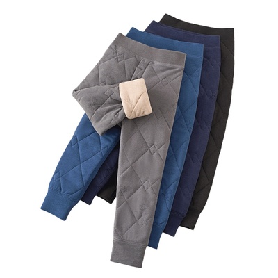 儿童校服神器棉裤三层加厚