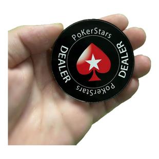 德州扑克庄码庄家位庄牌DEALER庄片压牌片庄位牌button指示牌