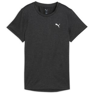 吸湿速干羽毛球跑步健身短袖T恤女子PUMA彪马修身运动上衣 527331