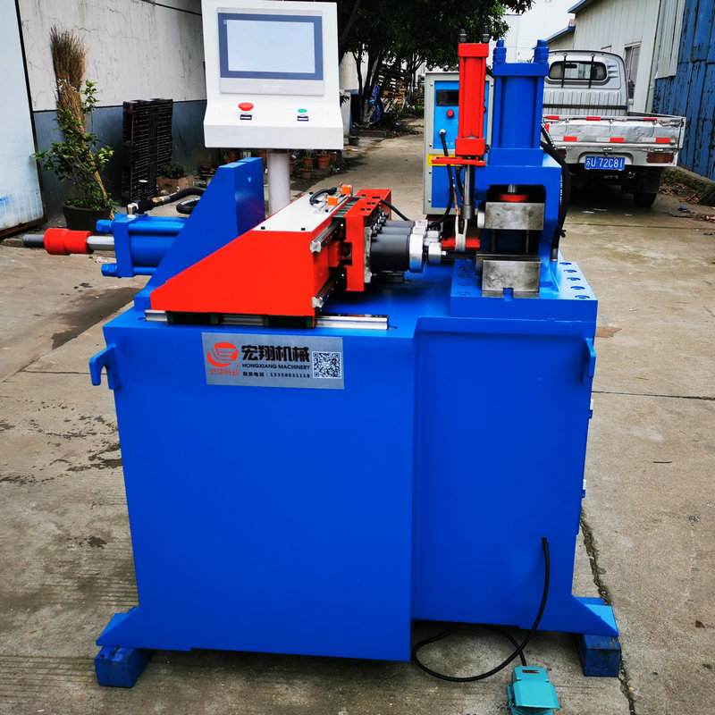 全自动数控多功位液压管端成型机钢管铜管自动上料成型设备加工