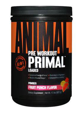环球野兽Animal PRIMAL运动前氮泵力量泵感耐力健身增肌训练饮料