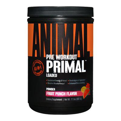 环球野兽Animal PRIMAL运动前氮泵力量泵感耐力健身增肌训练饮料
