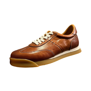 钦宏酷奇秋冬复古马皮德训鞋男鞋运动鞋复古轻便通勤舒适休闲板鞋