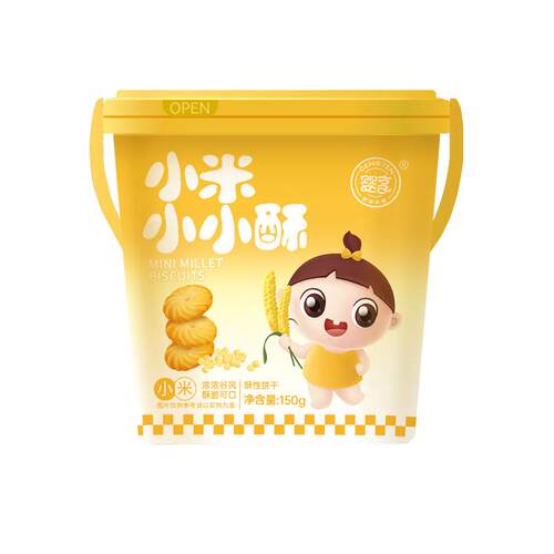 婴享小米小小酥饼干无小麦无麸质无蛋奶零食送敏宝零食电子食谱