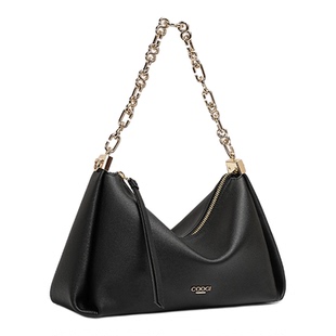 COOGI包包女士2026新款轻奢包头层牛皮腋下包斜跨通勤单肩手提包