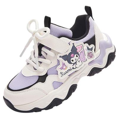 【库洛米】巴拉巴拉童鞋儿童运动鞋女童2025秋冬新鞋子透气老爹鞋