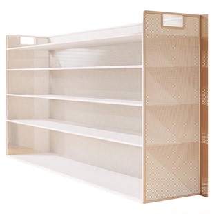 桌面书架置物架书桌台面多功能分层收纳柜办公桌餐桌整理摆放神器