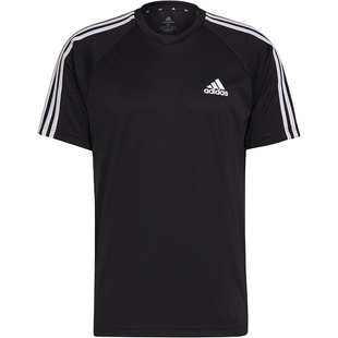 Adidas/阿迪达斯官方M SERENO 3S T 男士圆领经典短袖H28925