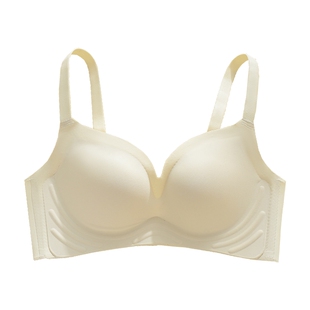 猫人内衣女小胸聚拢显大无钢圈提拉收副乳防下垂不空杯无痕文胸罩