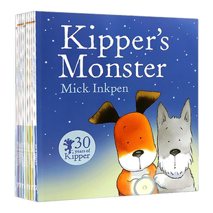 英文原版 Kipper 10 Copy Ziplock 小狗奇普 10册套装 廖彩杏书单 快乐成长故事 格林纳威大奖作家 Mick Inkpe 英文版进口英语书籍