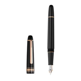 【自营】MONTBLANC万宝龙钢笔大班经典镀玫金145墨水签字笔112675