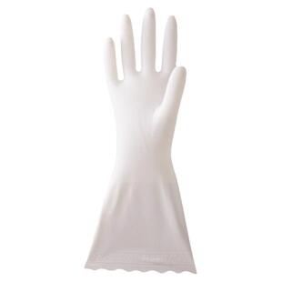 茶花家务洗碗加绒厚软胶胶皮防水耐用手套厨房家用刷洗碗女洗衣服