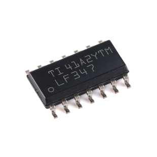 原装正品 贴片 LF347DR SOIC-14 四路运算放大器IC芯片