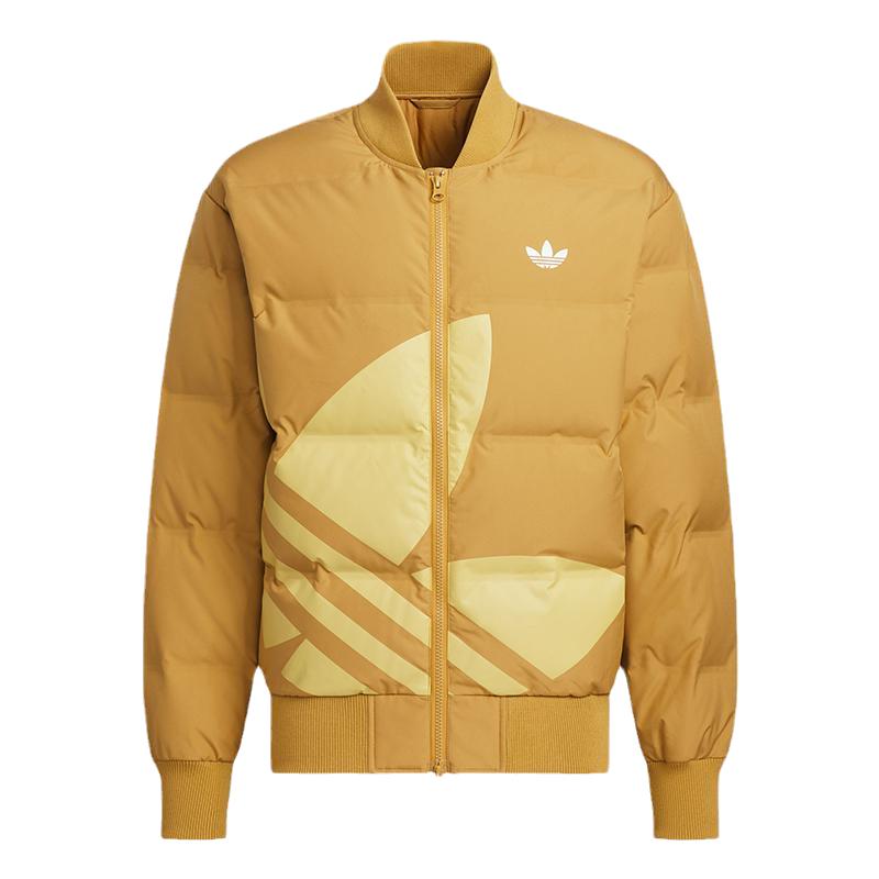 阿迪达斯三叶草拒水鸭绒羽绒服
