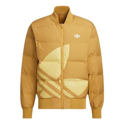 阿迪达斯三叶草拒水鸭绒羽绒服