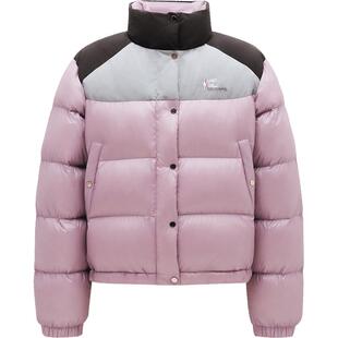 LINC金羽杰短款轻薄羽绒服女春季新款超轻面包羽绒服女外套1061