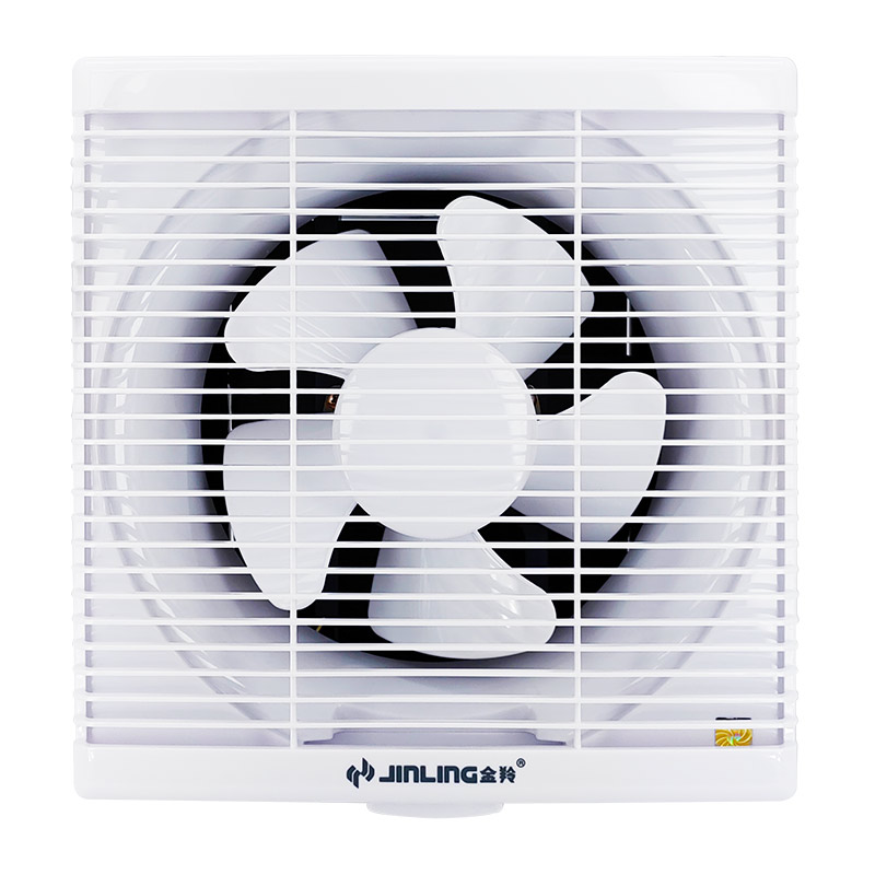 金羚铁架百叶窗排气扇卫生间换气扇排风扇墙壁式厨房厕所家用方形