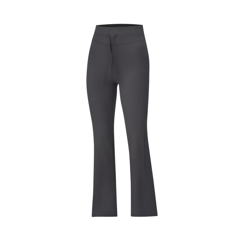 Groove 女士运动带抽绳高腰喇叭裤丨lululemon丨LW5JXBA