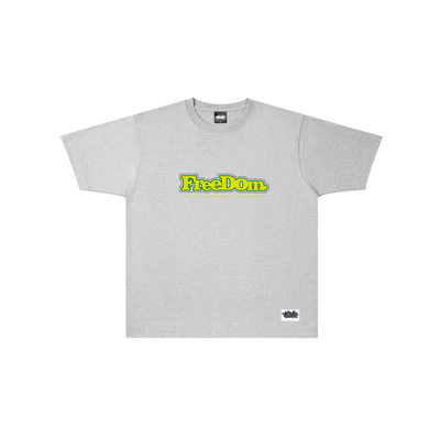 蜜丘琳美式嘻哈风字母印花T恤