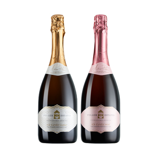 百亿Peller皮勒起泡酒加拿大进口VQA认证玫瑰香槟果酒聚会气泡酒