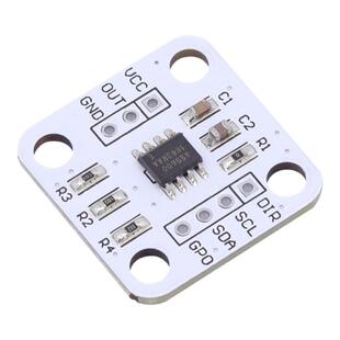 AS5600磁编码器 磁感应角度测量传感器模块 12bit高精度 送磁铁