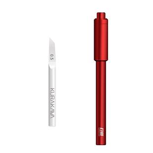 仓川陶瓷刻线刀刀头高达模型细节改造工具3mm柄玲珑系列通用刀柄