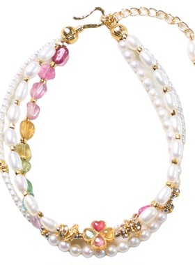 珍珠手链招财水旺天然转运串珠